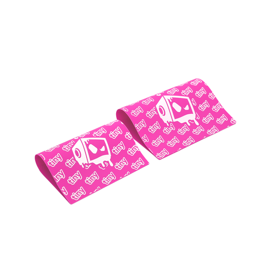 Tinybot Pink Tiny Patterned Label Tags